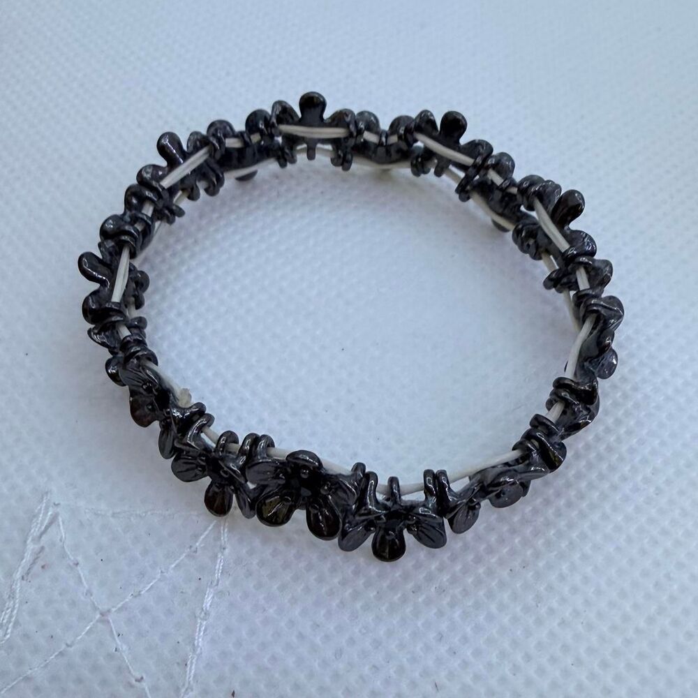 Native Women's Silver and Black Hat